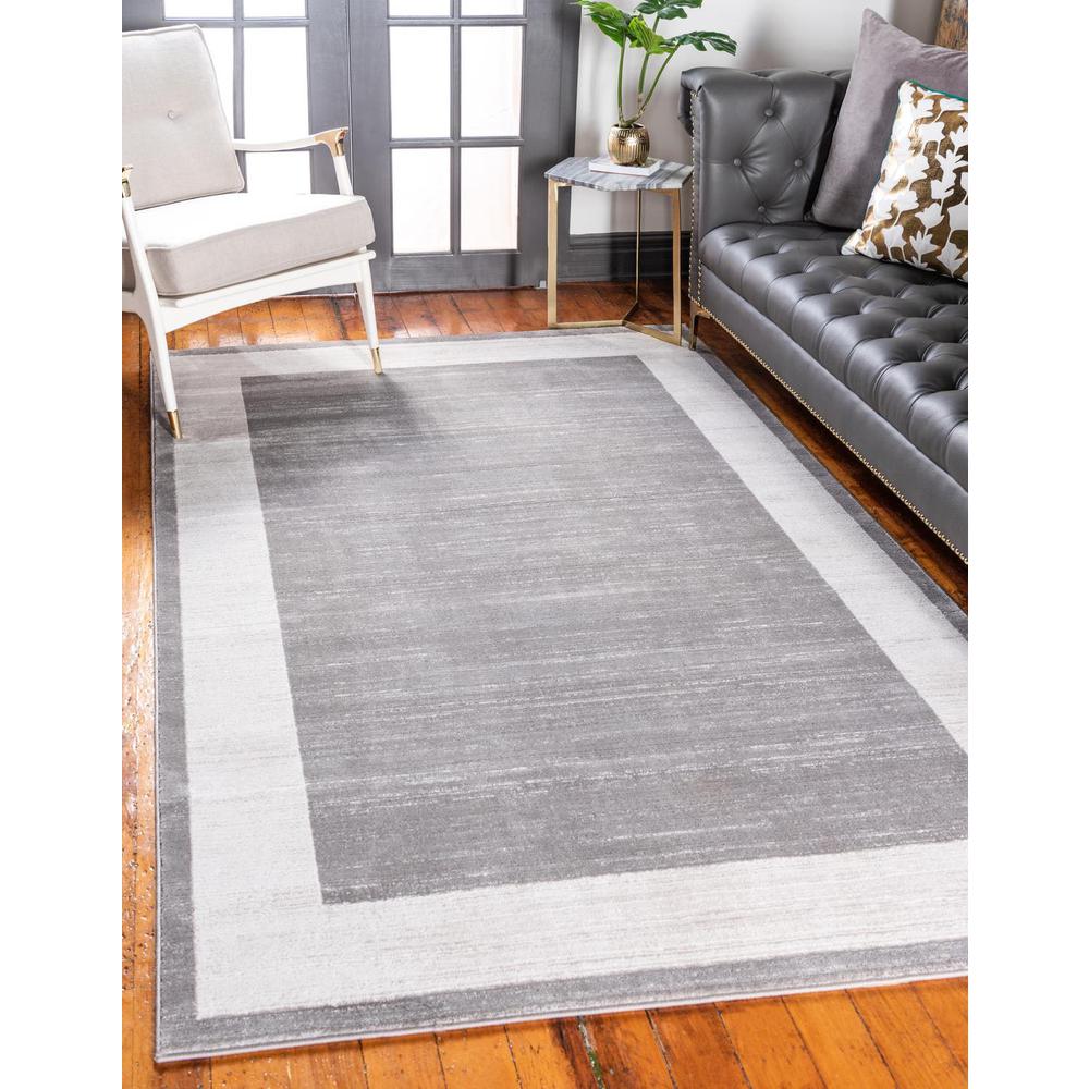 Uptown Yorkville Area Rug 2' 0" x 3' 1", Rectangular Gray. Picture 2