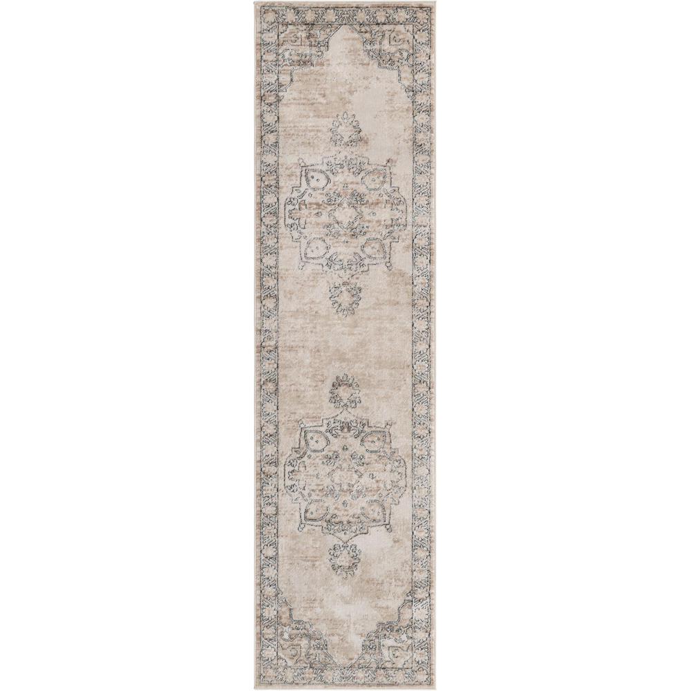 Portland Canby Area Rug 2' 7" x 10' 0", Runner Ivory. Picture 1