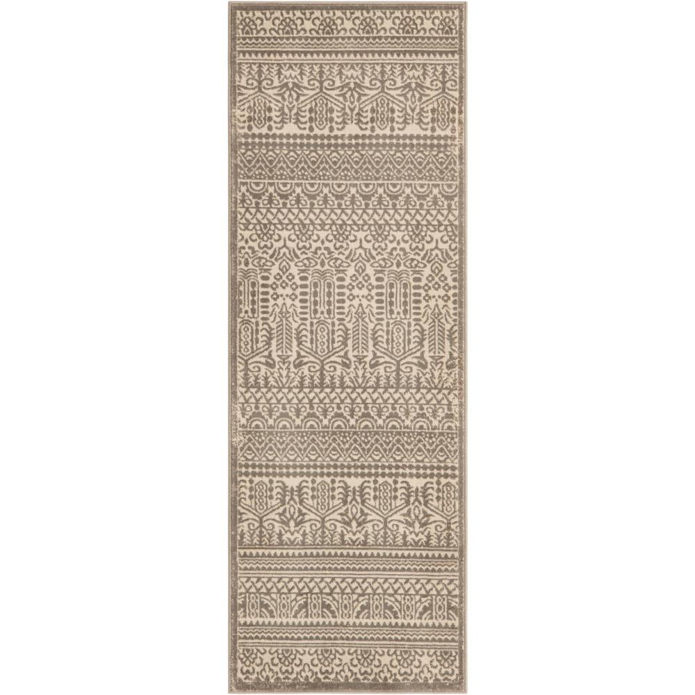 Uptown Area Rug 2' 2" x 6' 1", Runner - Gray. Picture 1