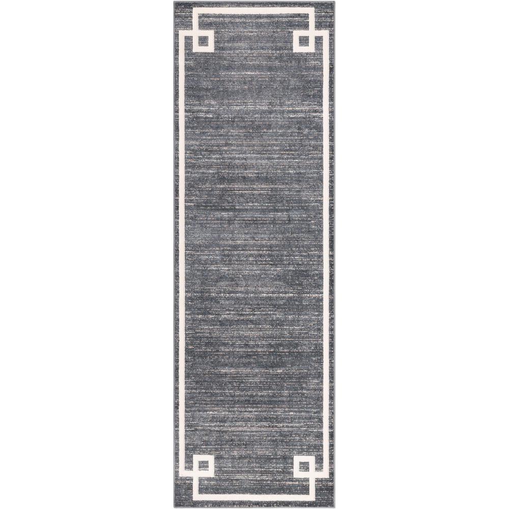 Uptown Lenox Hill Area Rug 2' 7" x 8' 0", Runner Navy Blue. Picture 1