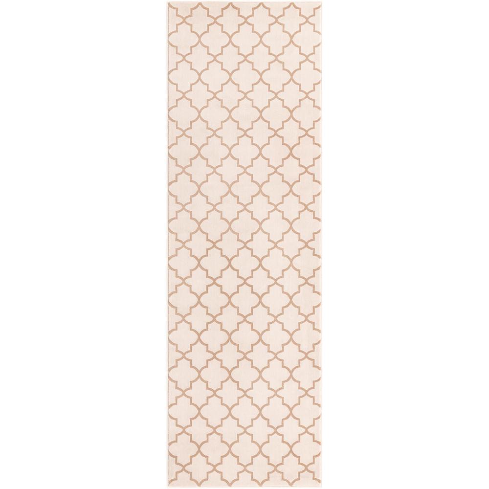 Uptown Area Rug 2' 7" x 8' 0", Runner White. Picture 1