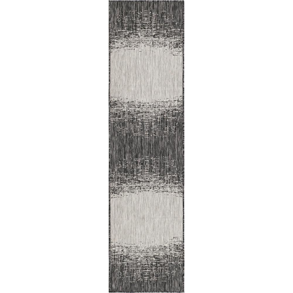 Unique Loom 8 Ft Runner in Gray (3159626). Picture 1