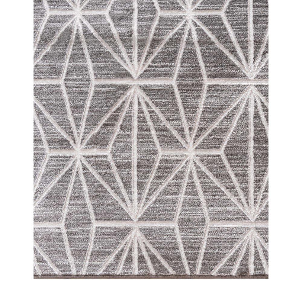 Uptown Fifth Avenue Area Rug 7' 10" x 7' 10", Square Gray. Picture 8
