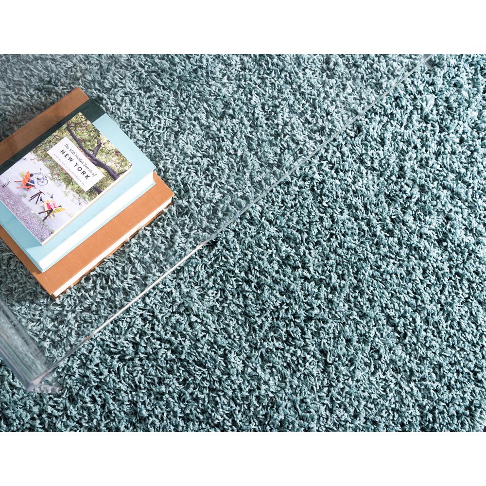 Solid Shag Rug, Slate Blue (2' 2 x 3' 0). Picture 6