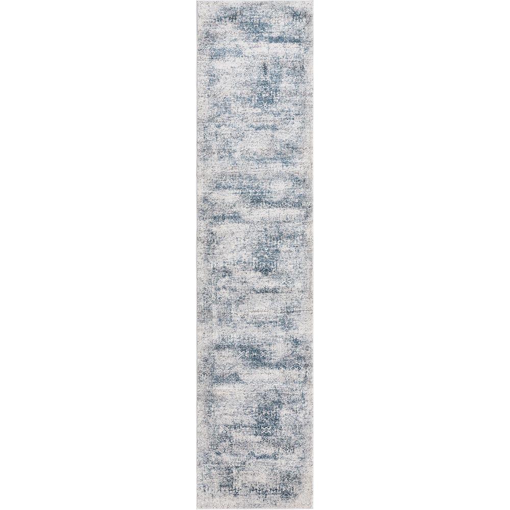 Finsbury Sarah Area Rug 2' 7" x 12' 0", Runner Blue. Picture 1