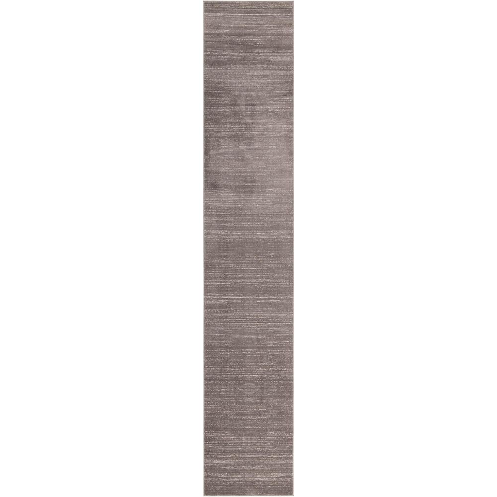 Uptown Madison Avenue Area Rug 2' 7" x 13' 11", Runner Gray. Picture 1
