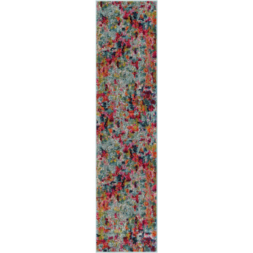 Chromatic Champagne Area Rug 2' 0" x 8' 0", Runner Multi. Picture 1