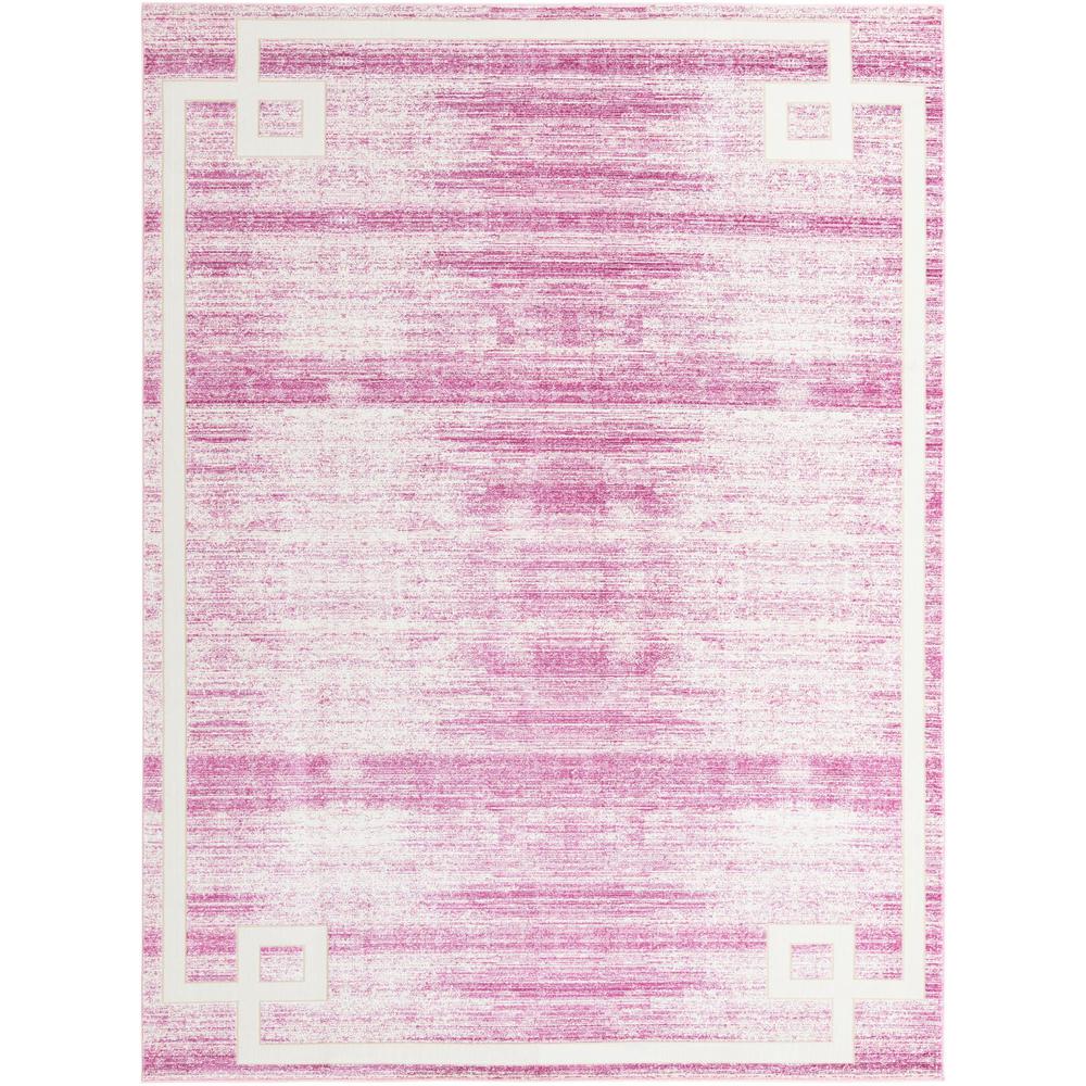 Uptown Lenox Hill Area Rug 9' 0" x 12' 0", Rectangular Pink. Picture 1