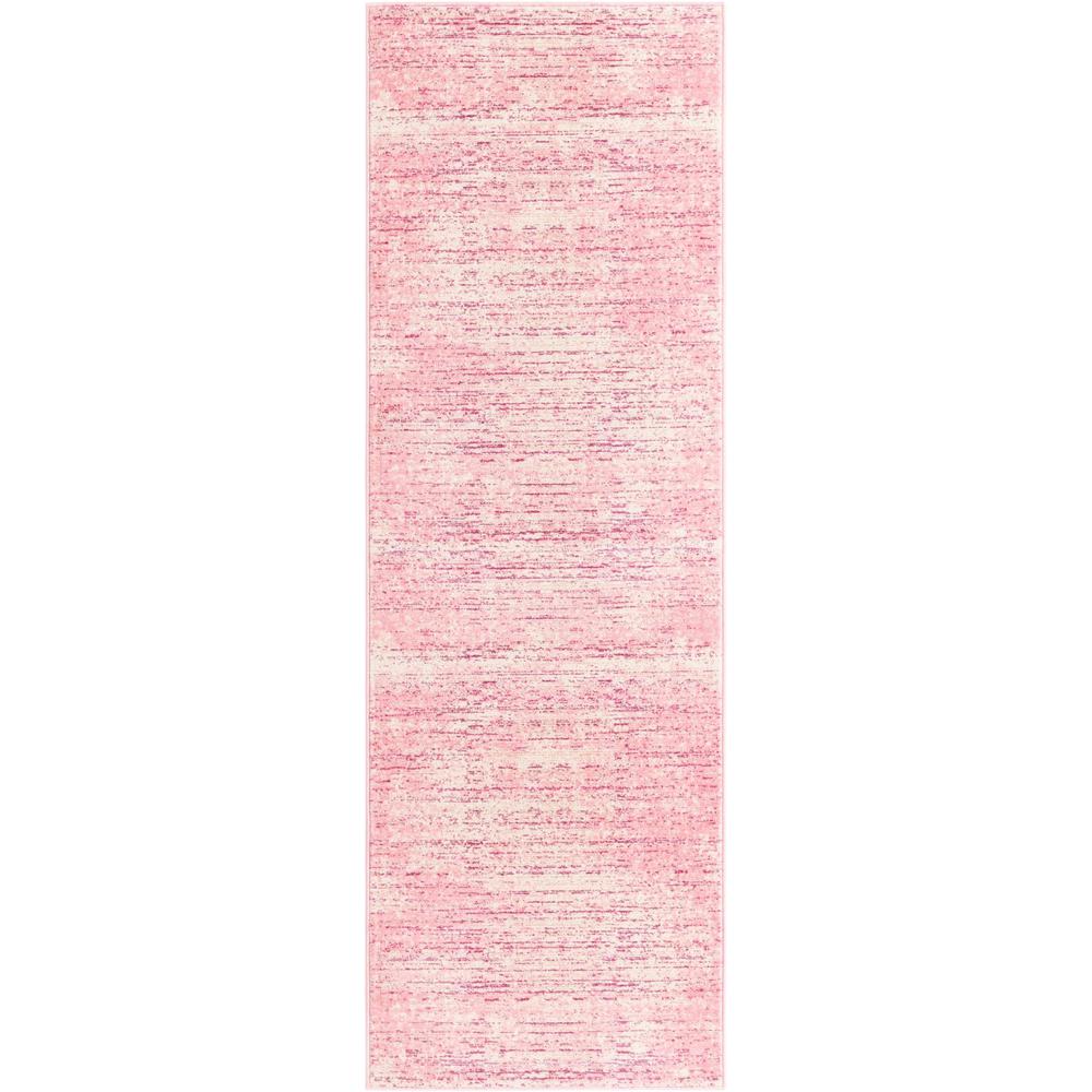 Uptown Madison Avenue Area Rug 2' 7" x 8' 0", Runner Pink. Picture 1