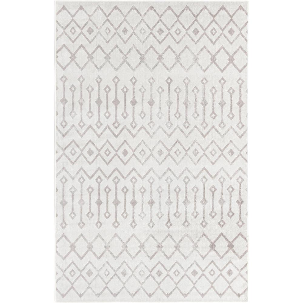 Unique Loom 1 Ft Square Sample Rug in Pearl (3161016). Picture 1
