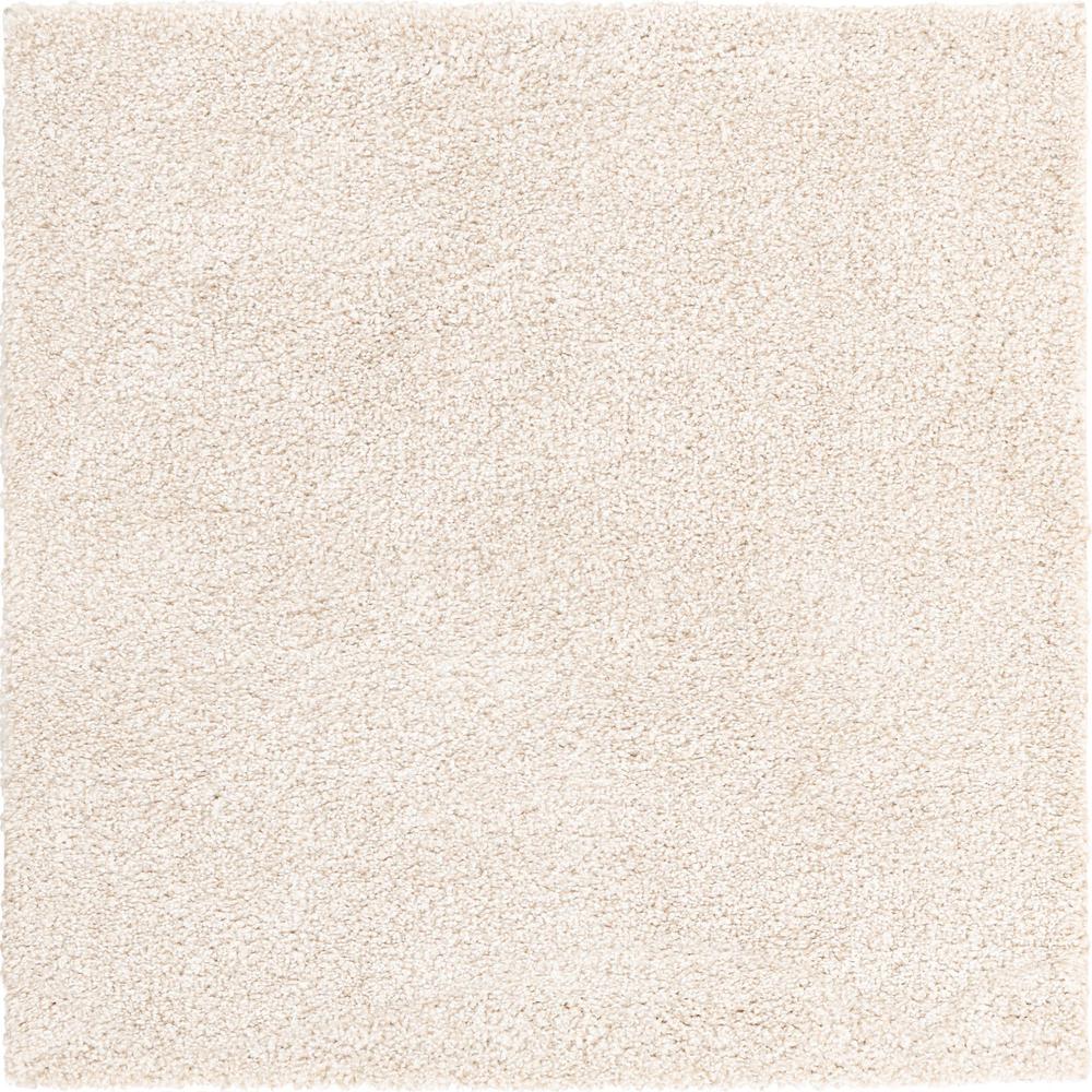 Unique Loom 4 Ft Square Rug in Ivory (3152925). Picture 1