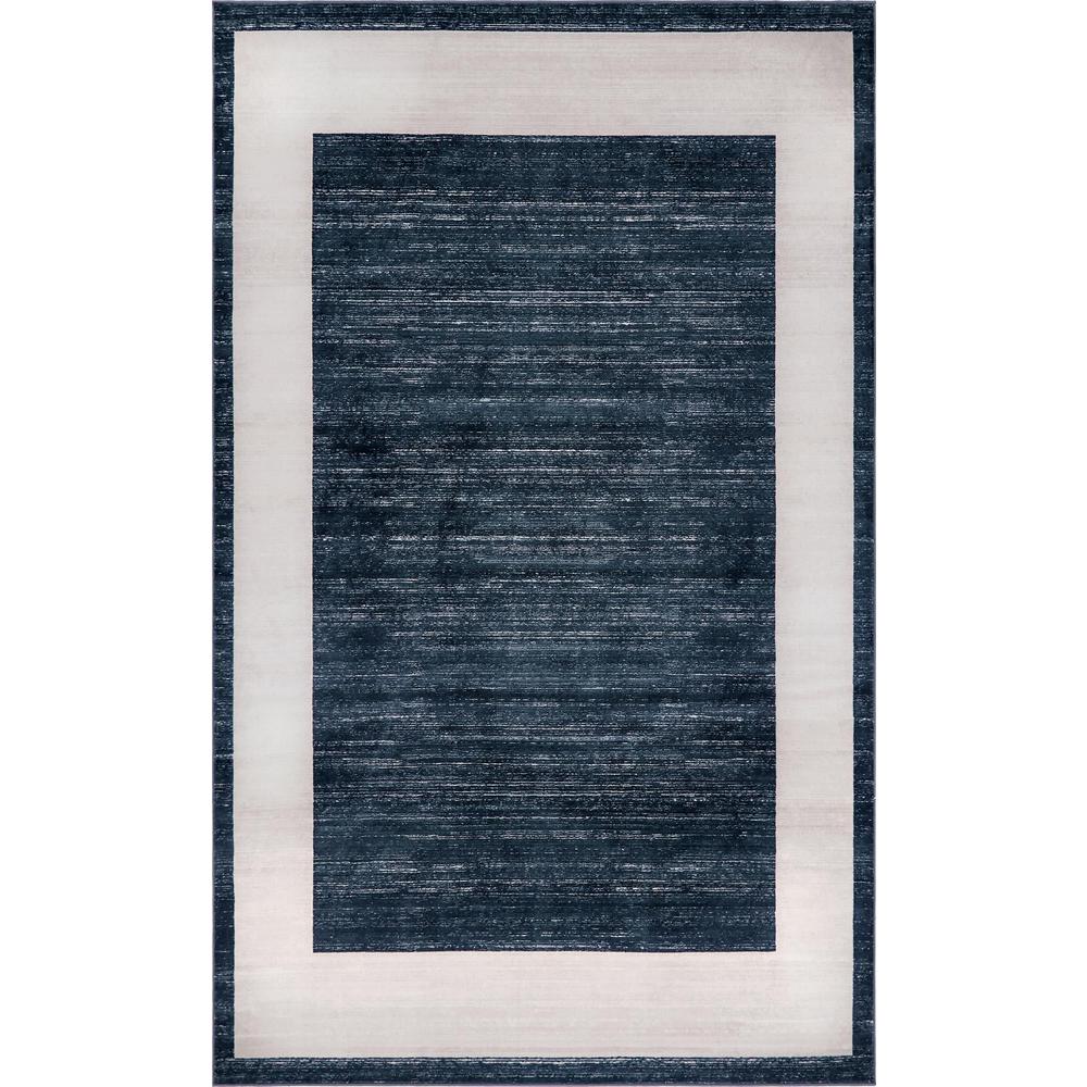 Uptown Yorkville Area Rug 1' 8" x 1' 8", Square Navy Blue. Picture 1
