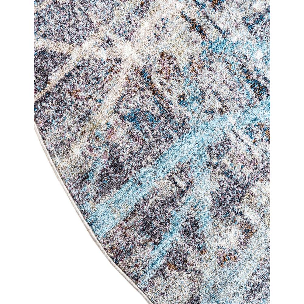Downtown Gramercy Area Rug 5' 3" x 5' 3", Round Multi. Picture 7