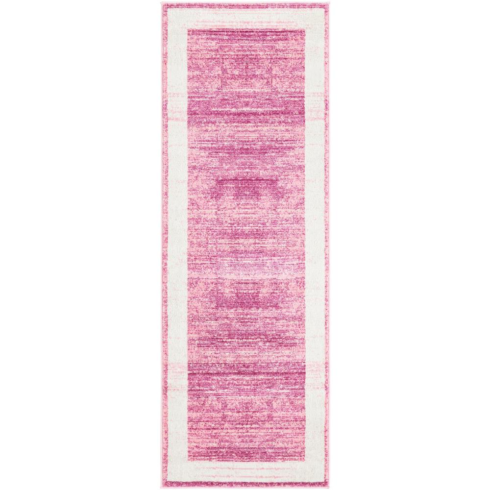 Uptown Yorkville Area Rug 2' 2" x 6' 1", Runner Pink. Picture 1