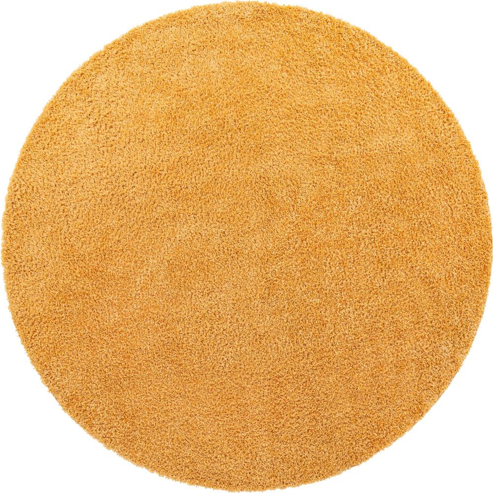 Unique Loom 10 Ft Round Rug in Sunglow (3153414). Picture 1