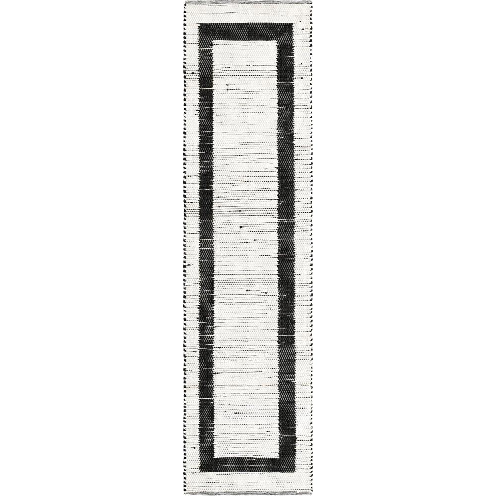 Unique Loom 10 Ft Runner in White (3153971). Picture 1