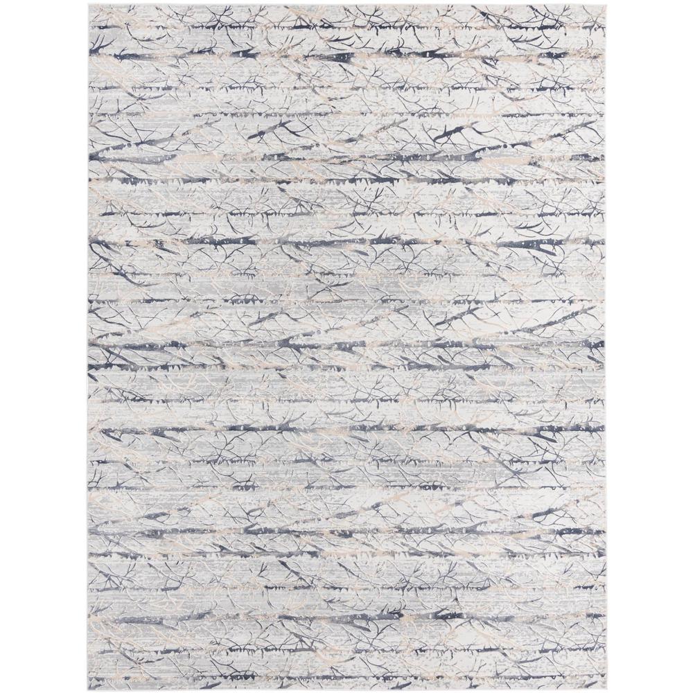 Finsbury Anne Area Rug 9' 0" x 12' 0", Rectangular Gray. Picture 1
