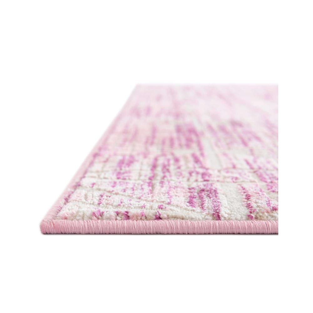 Uptown Fifth Avenue Area Rug 7' 10" x 7' 10", Square Pink. Picture 10