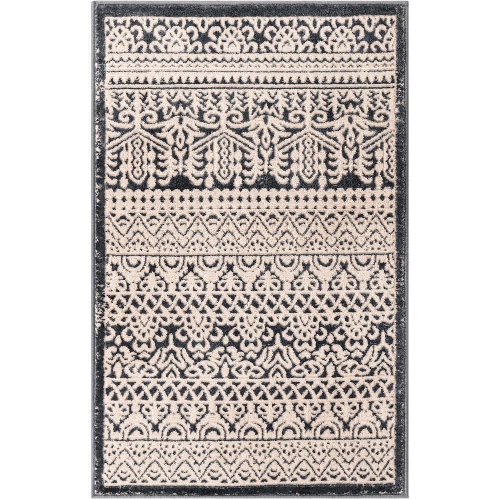 Uptown Area Rug 2' 0" x 3' 1", Rectangular Blue. Picture 1