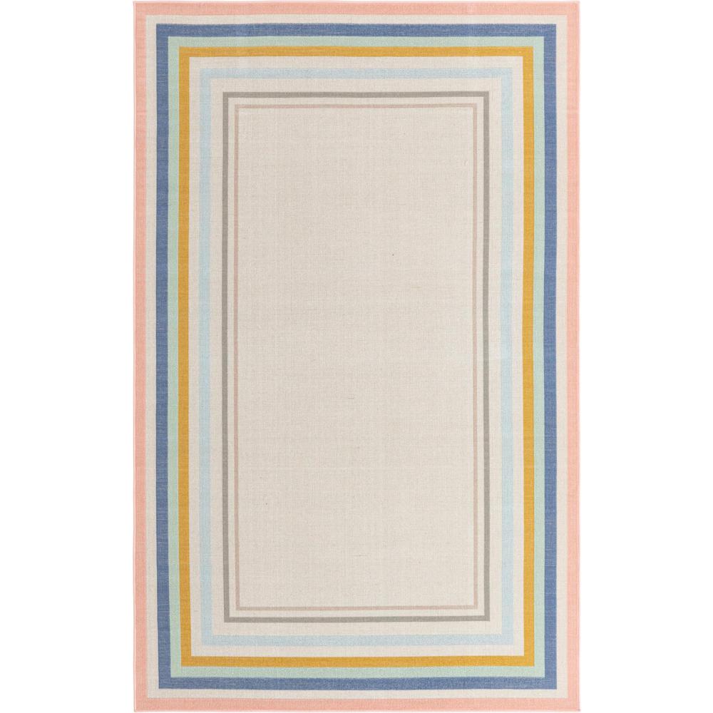 Unique Loom 1 Ft Square Sample Rug in Ivory (3157368). Picture 1