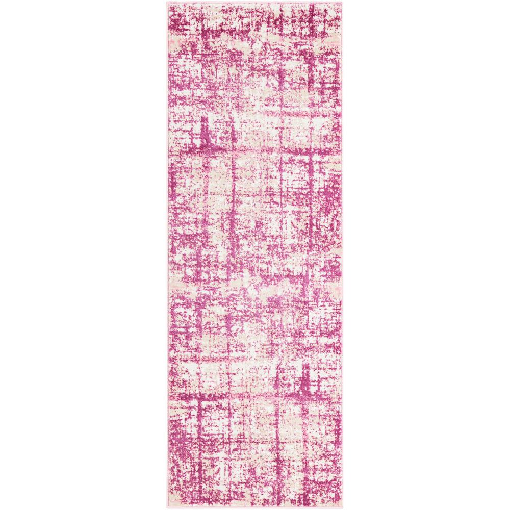 Uptown Lexington Avenue Area Rug 2' 2" x 6' 1", Runner Pink. Picture 1