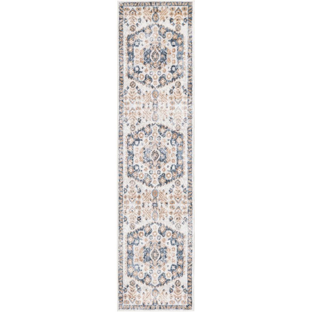 Unique Loom 8 Ft Runner in Ivory (3155732). Picture 1