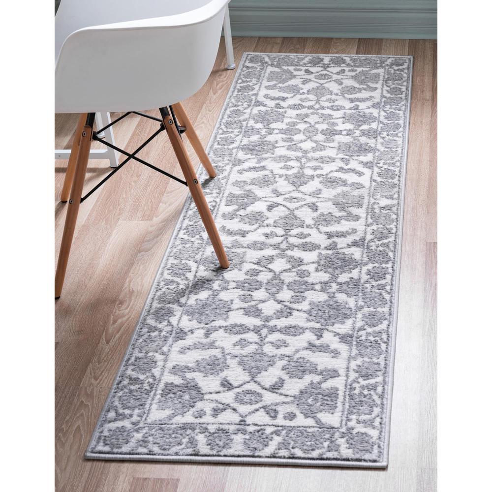 Unique Loom 6 Ft Runner in Ivory (3150708). Picture 2