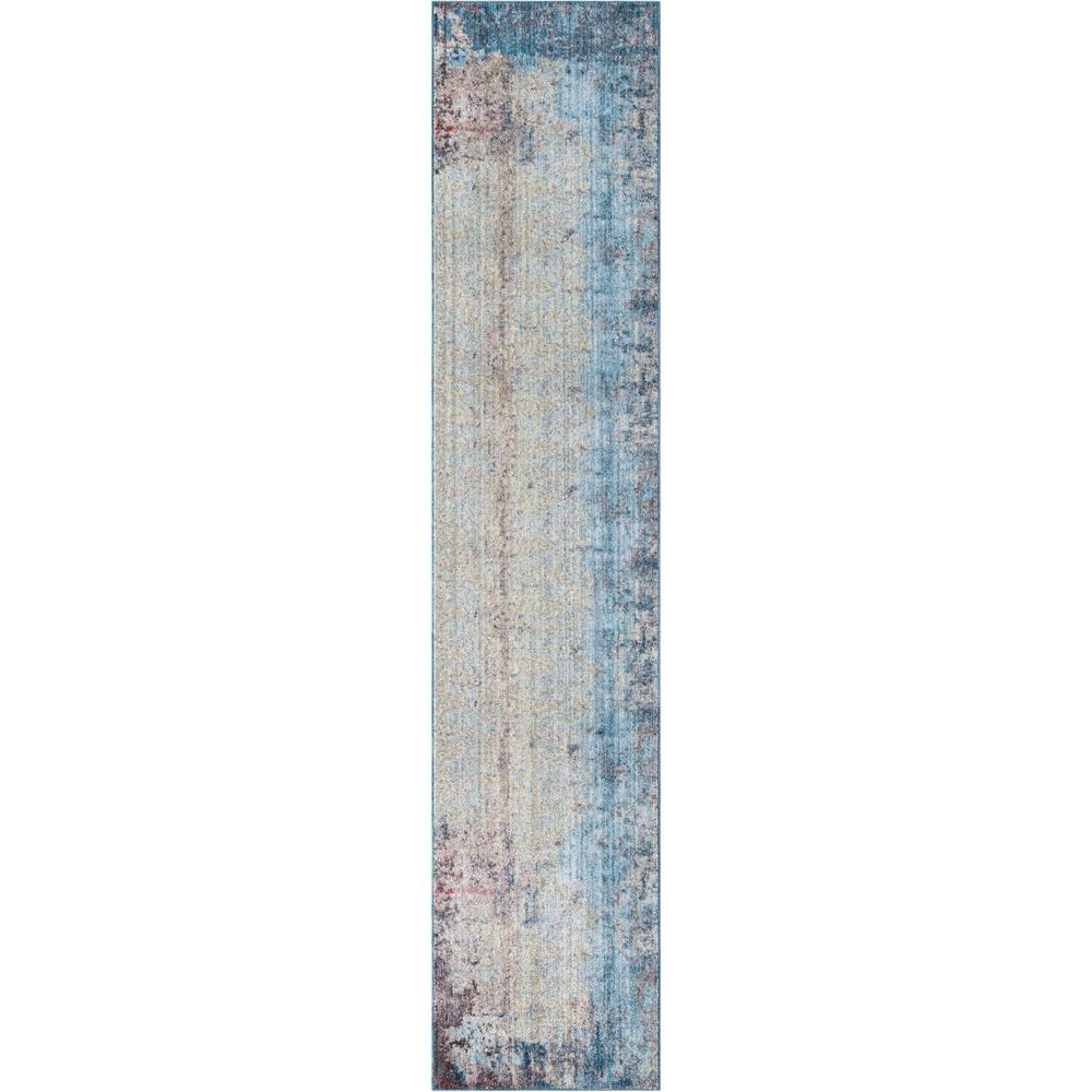 Downtown Greenwich Village Area Rug 2' 7" x 13' 1", Runner Multi. Picture 1