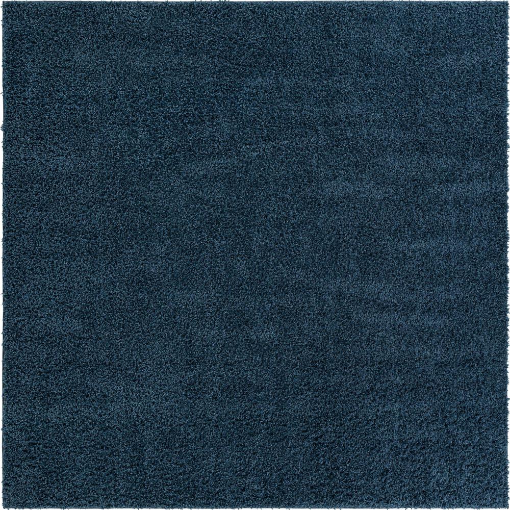 Unique Loom 10 Ft Square Rug in Marine Blue (3153324). Picture 1
