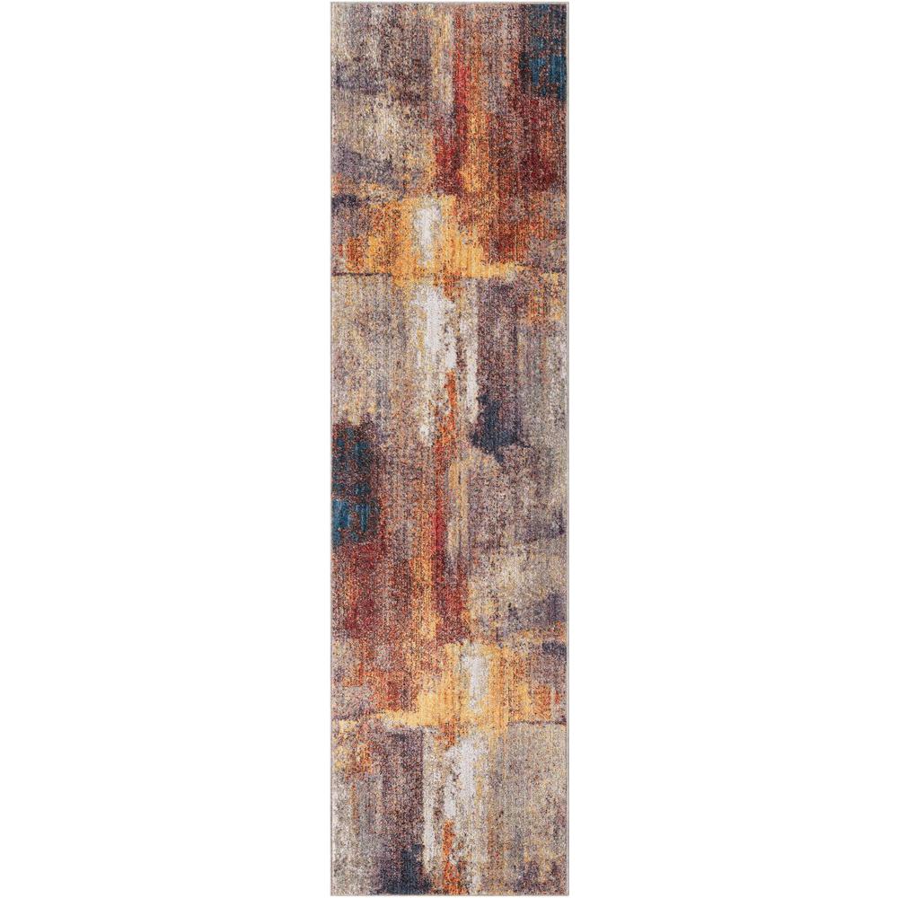 Downtown Flatiron Area Rug 2' 7" x 10' 0", Runner Multi. Picture 1