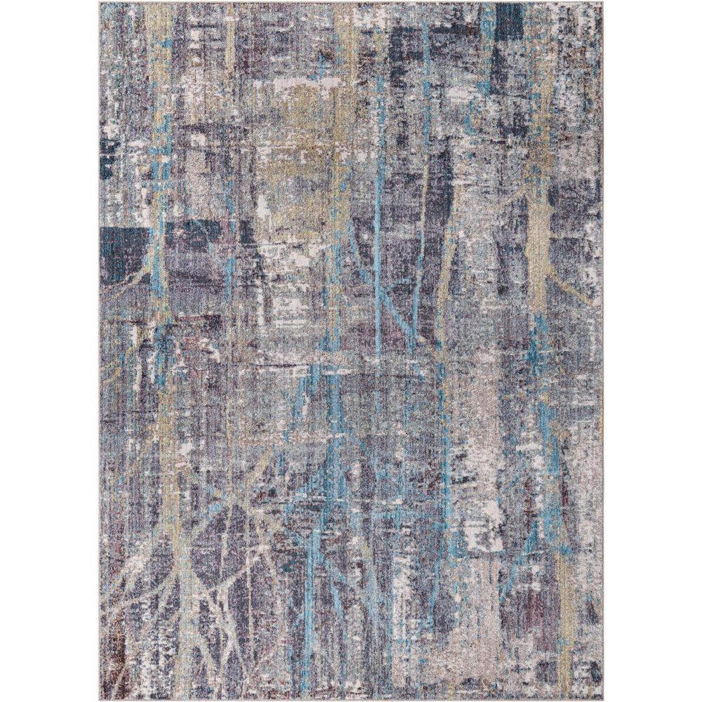 Downtown Gramercy Area Rug 7' 1" x 10' 0", Rectangular Multi. Picture 1
