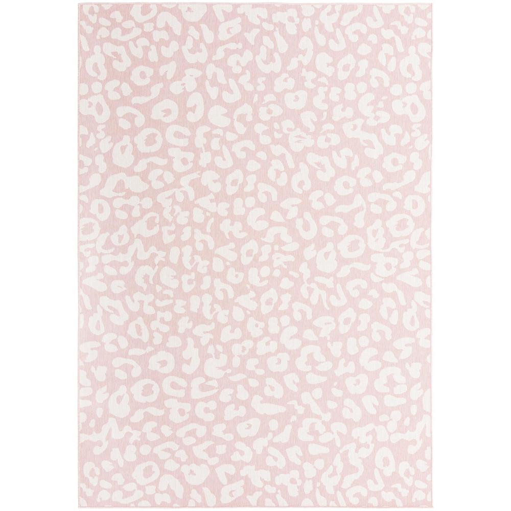 Outdoor Safari Collection, Area Rug, Pink Ivory, 7' 10" x 11' 0", Rectangular. Picture 1