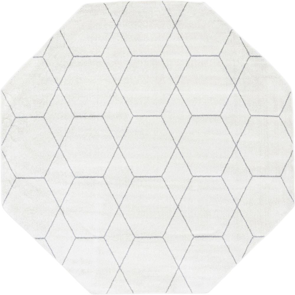 Unique Loom 8 Ft Octagon Rug in Ivory (3151507). Picture 1