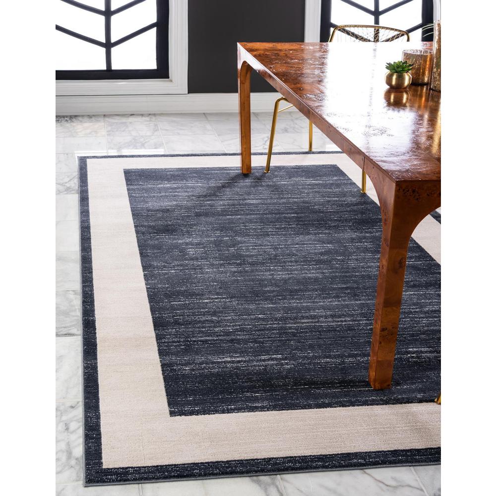 Uptown Yorkville Area Rug 2' 0" x 3' 1", Rectangular Navy Blue. Picture 2