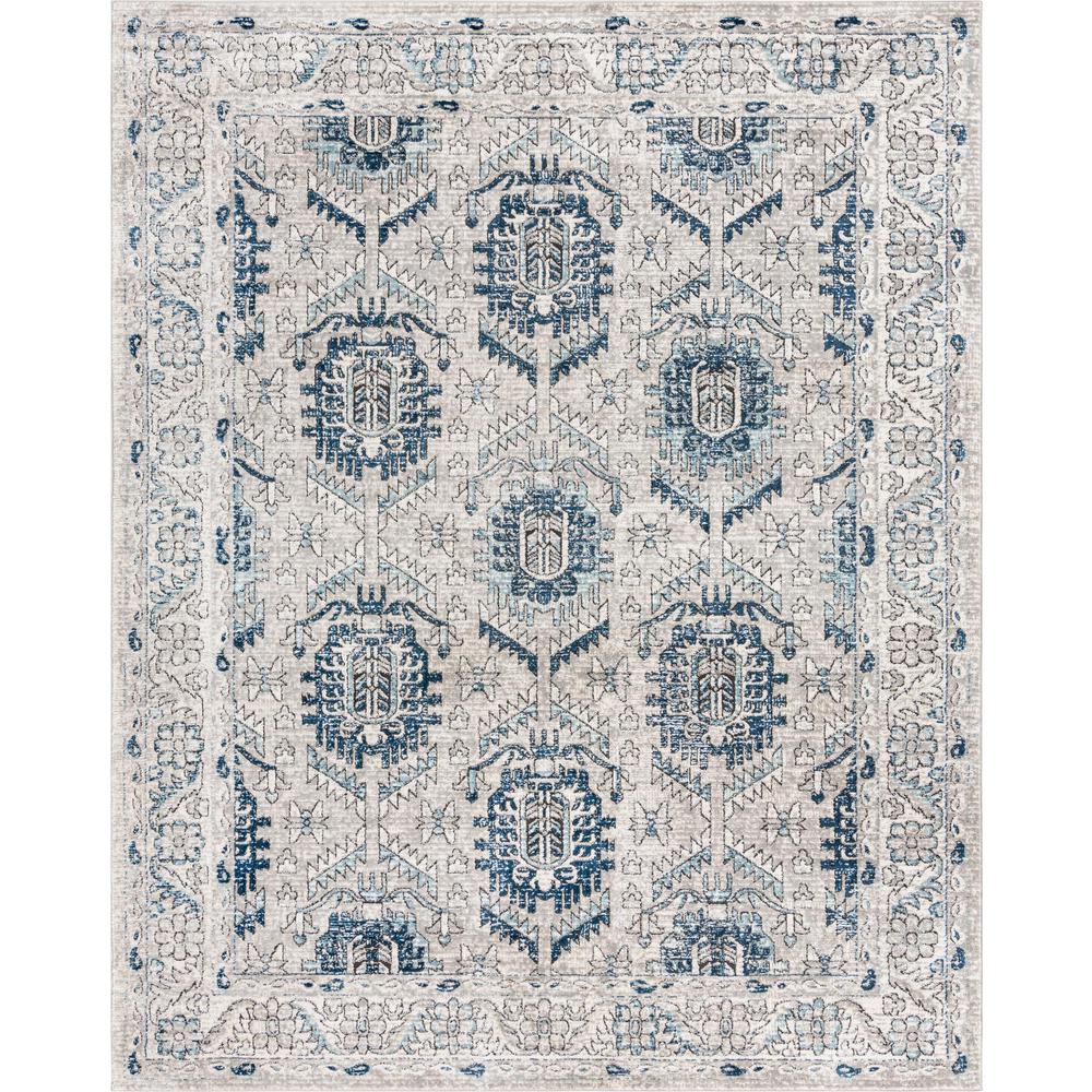 Nyla Collection, Area Rug, Gray, 9' 0" x 12' 0", Rectangular. Picture 1