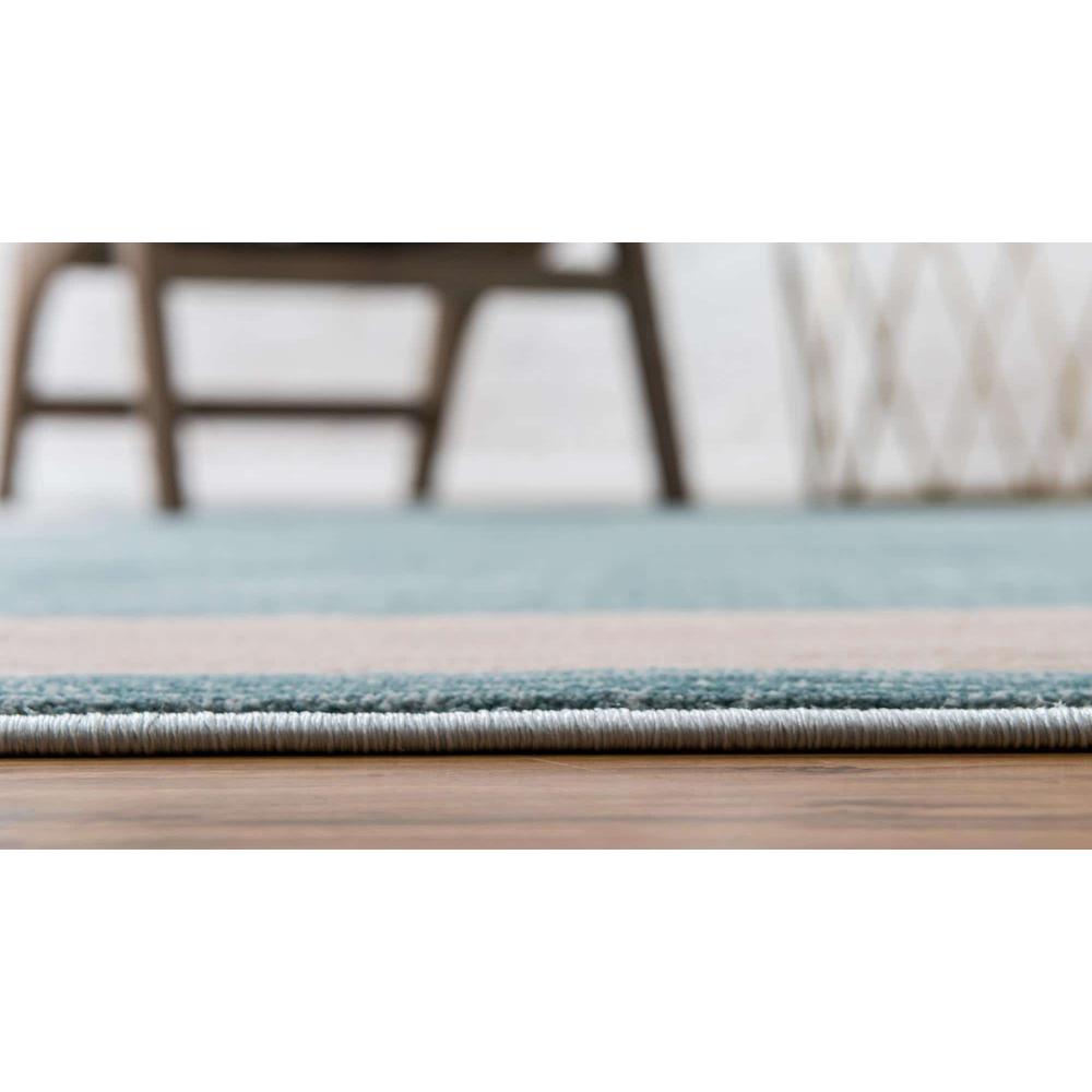 Uptown Yorkville Area Rug 2' 0" x 3' 1", Rectangular Turquoise. Picture 5