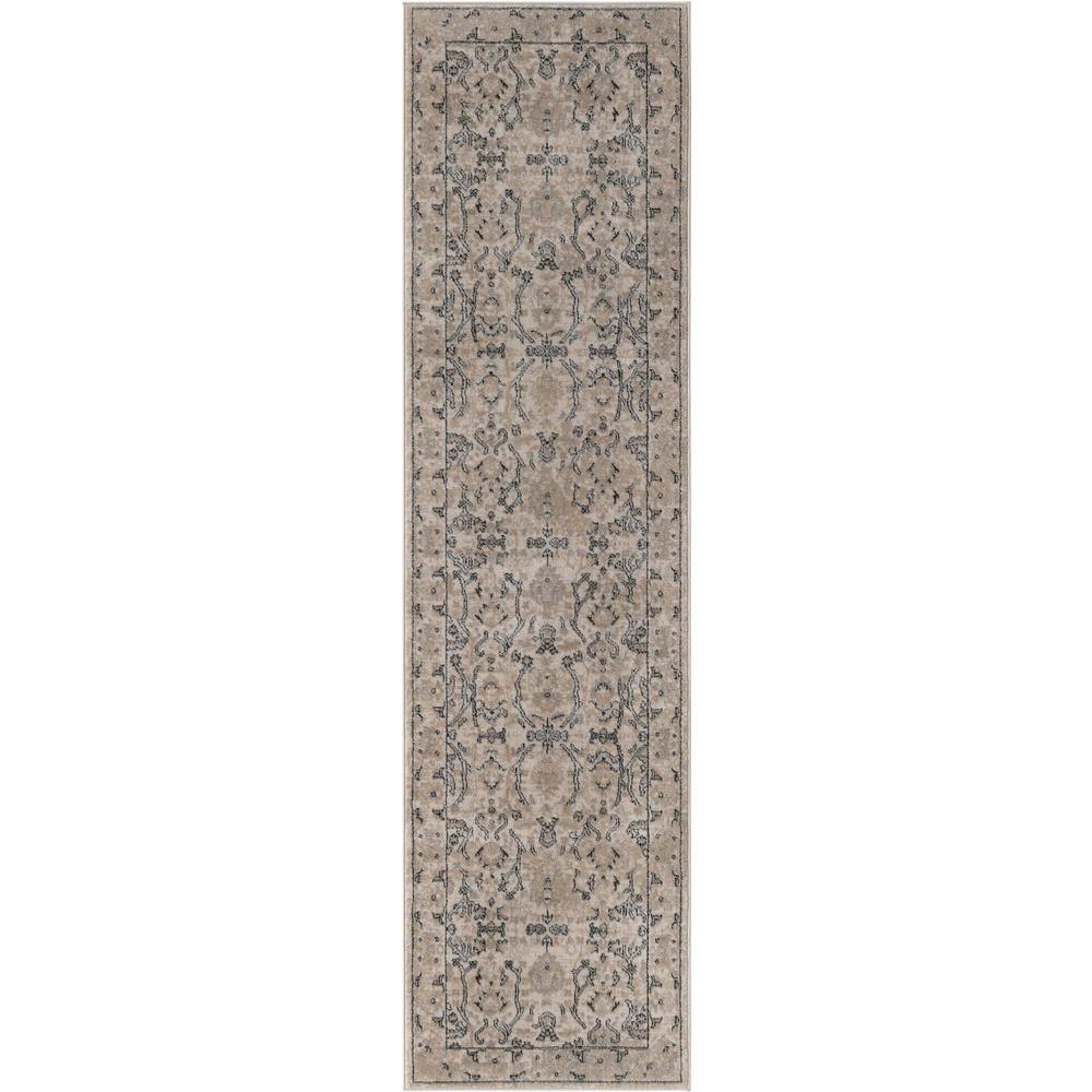 Portland Central Area Rug 2' 7" x 10' 0", Runner Ivory. Picture 1