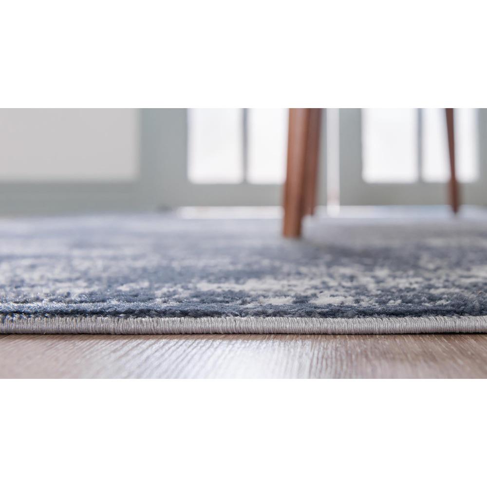 Portland Woodburn Area Rug 5' 3" x 5' 3", Square Blue. Picture 5