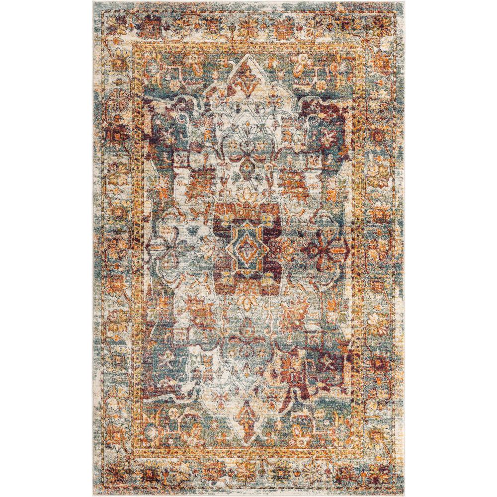 Unique Loom 1 Ft Square Sample Rug in Ivory (3161767). Picture 1