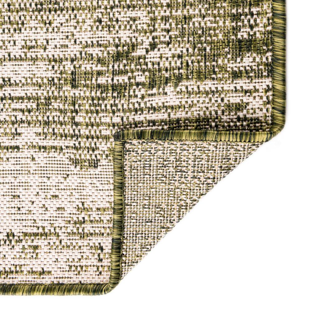 Outdoor Modern Collection, Area Rug, Green, 2' 0" x 6' 0", Runner. Picture 5