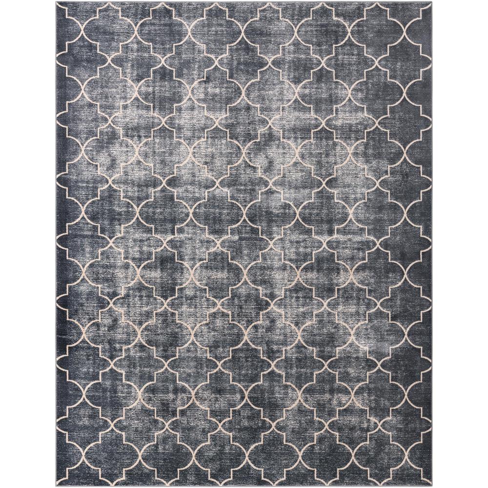 Uptown Area Rug 7' 10" x 10' 0", Rectangular - Navy Blue. Picture 1