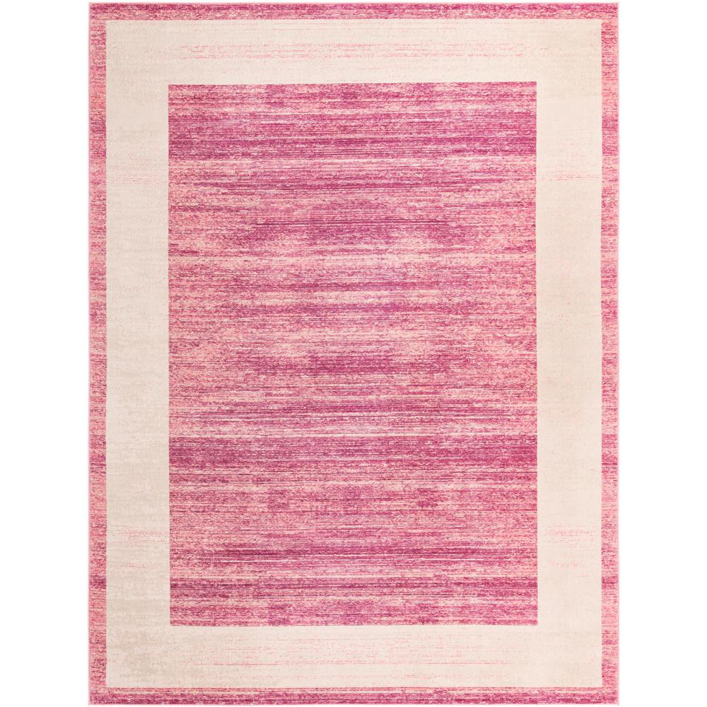 Uptown Yorkville Area Rug 9' 0" x 12' 0", Rectangular Pink. Picture 1