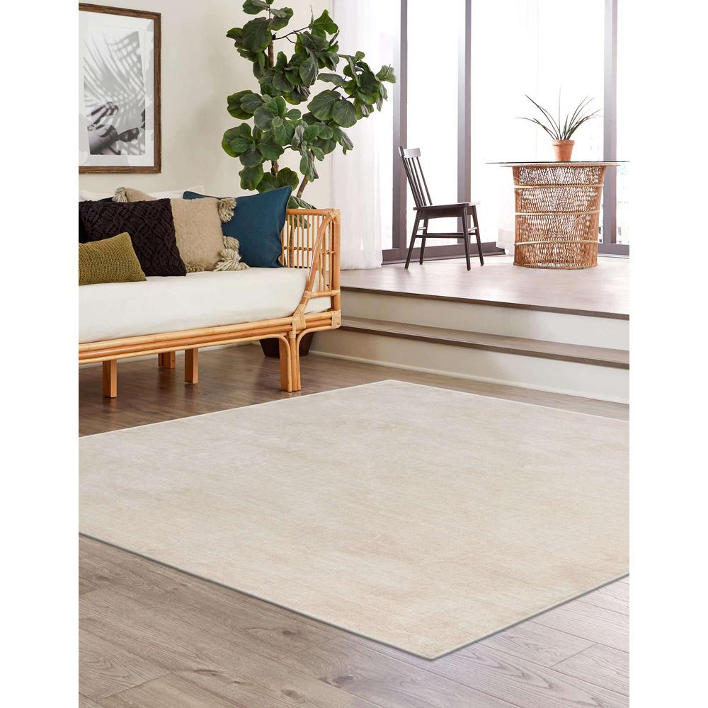 Finsbury Kate Area Rug 7' 10" x 7' 10", Square Ivory. Picture 3