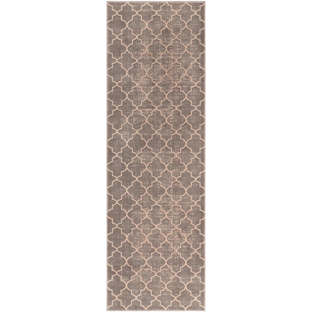 Uptown Area Rug 2' 7" x 8' 0", Runner, Gray. Picture 1