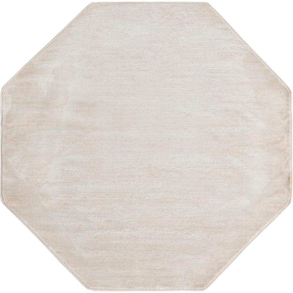 Finsbury Kate Area Rug 5' 3" x 5' 3", Octagon Ivory. Picture 1