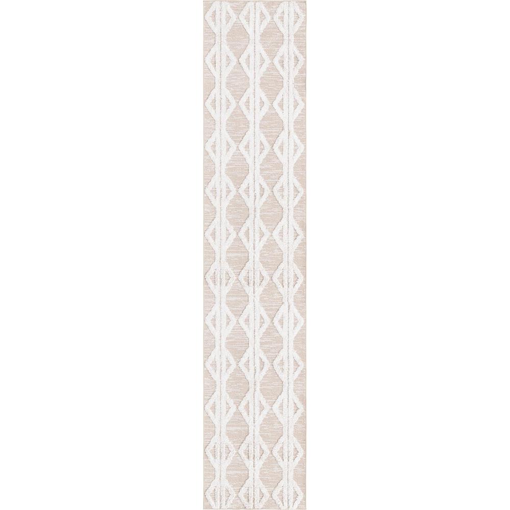 Sabrina Soto Casa Collection, Area Rug, Beige, 2' 7" x 12' 0", Runner. Picture 1