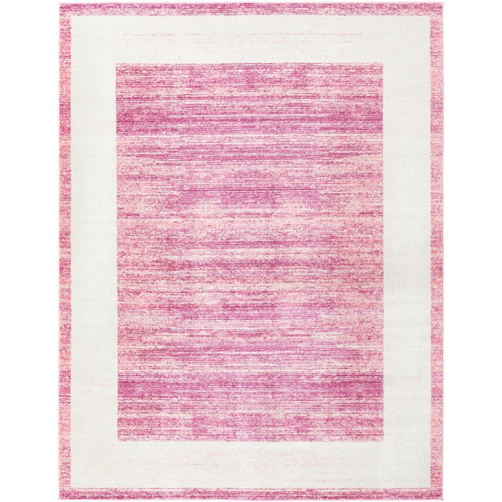 Uptown Yorkville Area Rug 7' 10" x 10' 0", Rectangular Pink. Picture 1