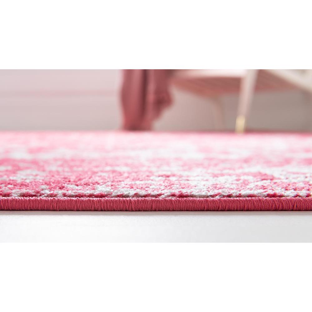 Unique Loom Rectangular 2x3 Rug in Pink (3150499). Picture 5