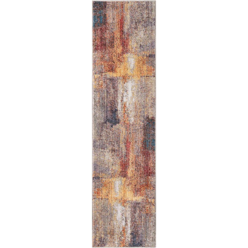 Downtown Flatiron Area Rug 2' 0" x 8' 0", Runner Multi. Picture 1