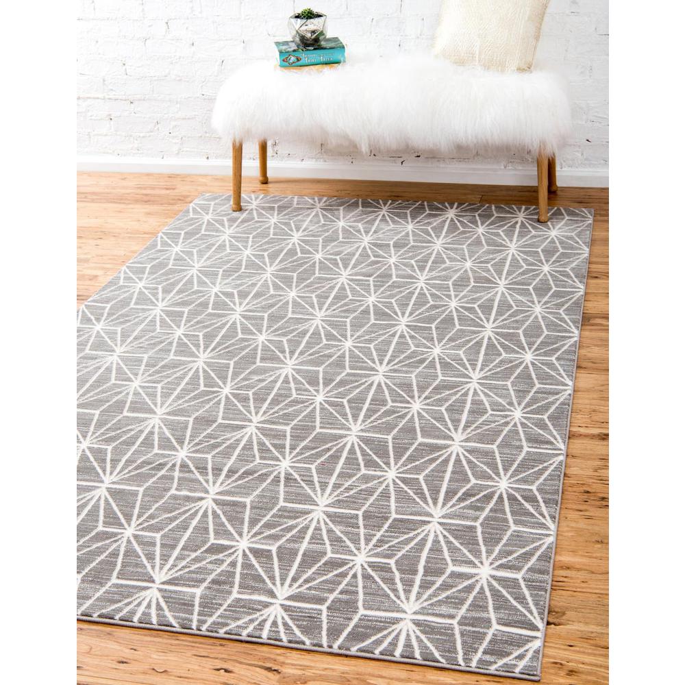 Uptown Fifth Avenue Area Rug 2' 0" x 3' 1", Rectangular Gray. Picture 2
